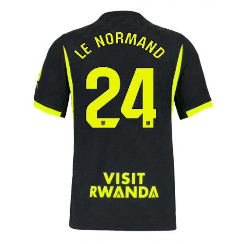 Atletico Madrid Robin Le Normand #24 Vieraspaita 2026-27 Lyhythihainen